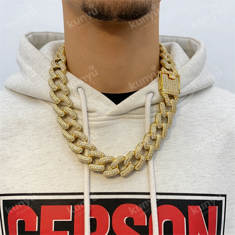 hip hop imitation gold chain